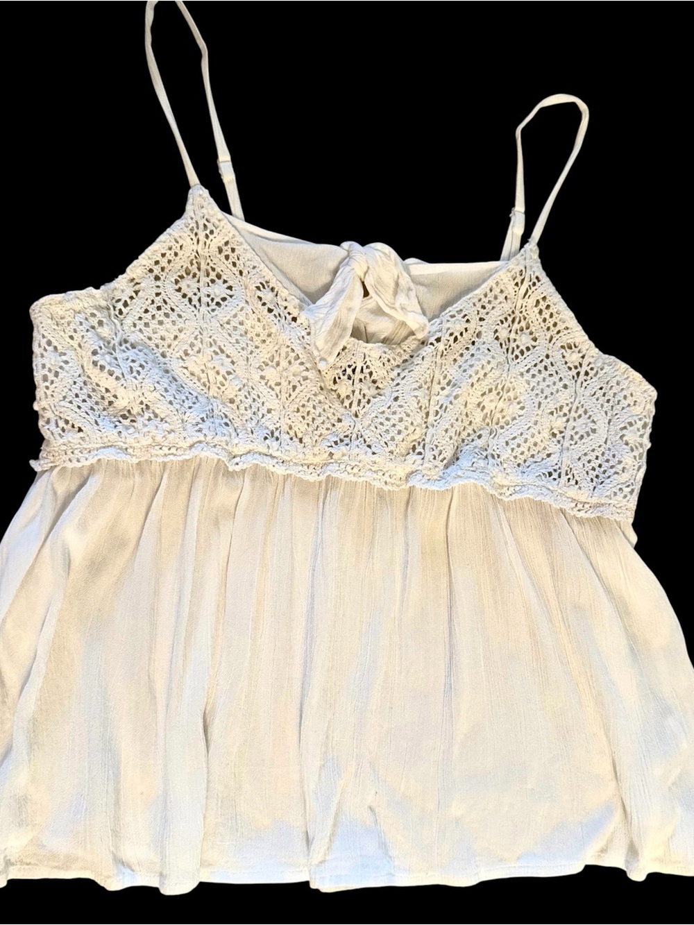 Crochet bodice top M/L